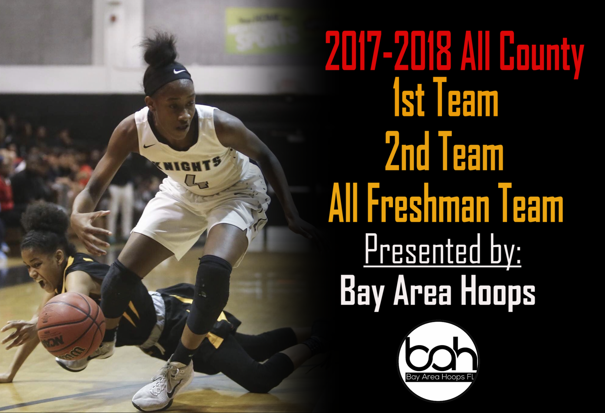 Bay Area Hoops 2017-2018 All-Hillsborough County Girls Selections