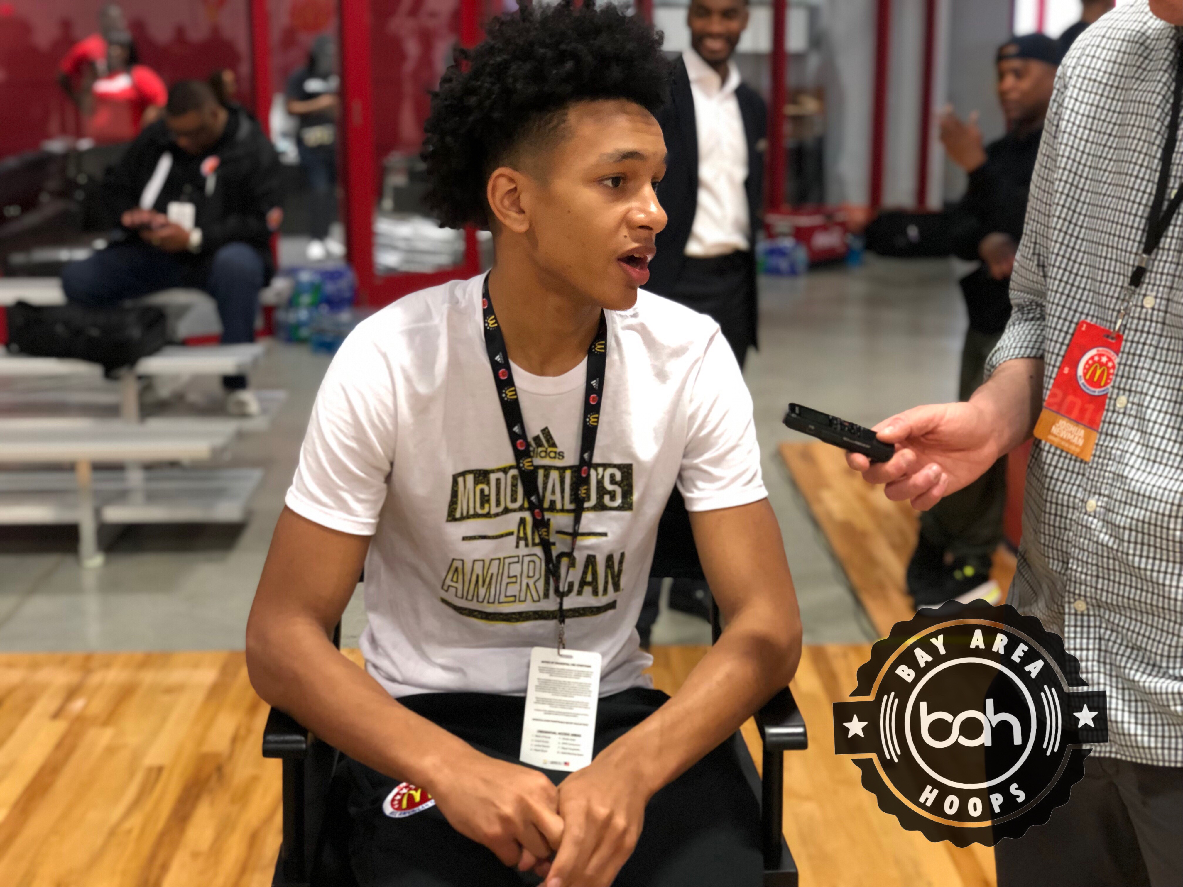 Tre Mann performs at McDAAG practice and talks basketball